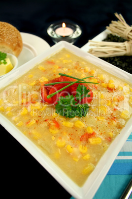 Capsicum Chili And Corn Chowder