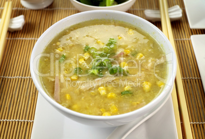 Chinese Chicken And Corn Soup