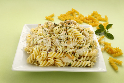 Chicken Spiral Pasta