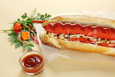 Chilli Hot Dog