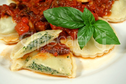 Delicious Chicken And Spinach Ravioli