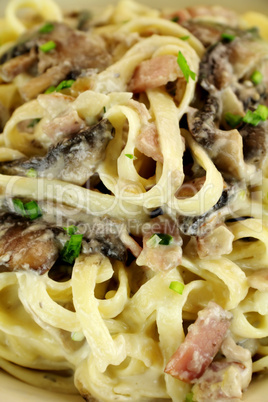 Fettucini Carbonara