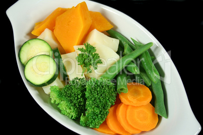 Fresh Steamed Vegetables
