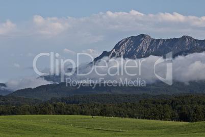 Estergebirge nach Gewitter