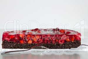 Erdbeer-Himbeertorte