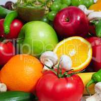 fruits and vegetables