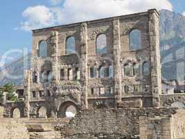 Roman Theatre Aosta