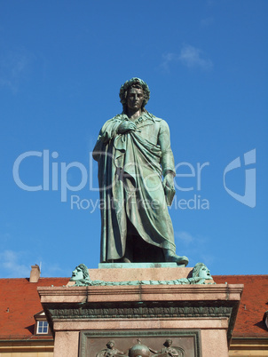 Schiller statue, Stuttgart