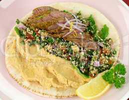 Middle Eastern Lamb Pita Bread