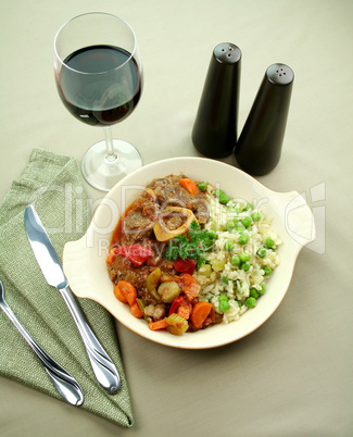 Osso Bucco And Rice