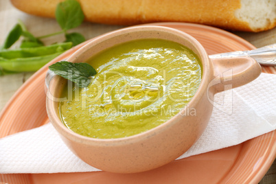 Pea Soup With Mint