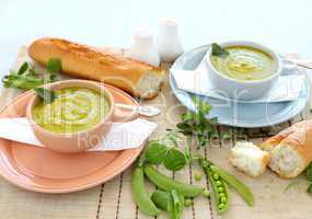 Pea Soup With mint