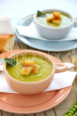 Pea Soup With Mint