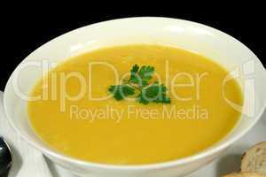Pumpkin Soup With Parsley
