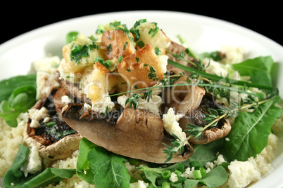 Mushrooms With Ricotta Cheese
