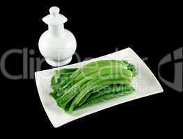 Choy Sum And Soy Sauce