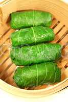 Steamed Asian Cabbage Rolls 2