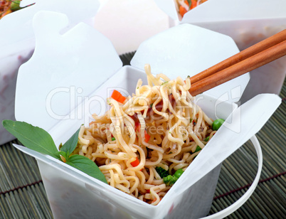 Take Out Chinese Noodles
