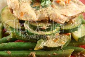 Thai Green Poached Chicken 2