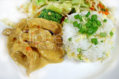 Pork Curry And Rice 2