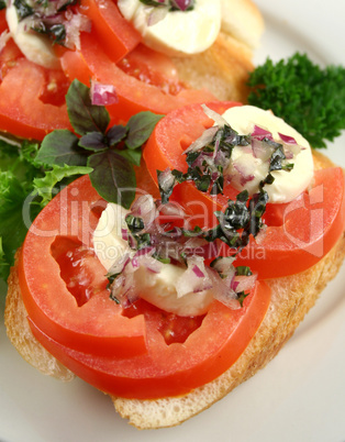 Tomato And Bocconcini Bites
