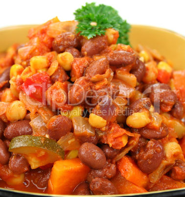 Vegetable And Lentil Hot Pot