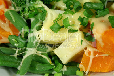 Vegetables With Cheese