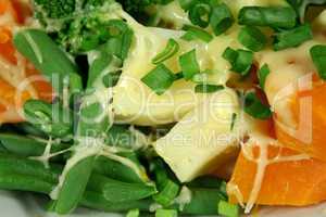 Vegetables With Cheese