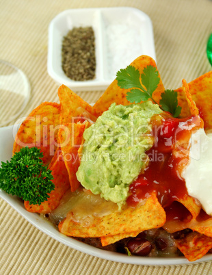 Vegetarian Nachos