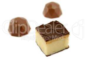 Caramel Fudge And Polygon Chocolates