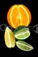 Orange Lemon And Lime