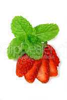 Strawberries With Mint