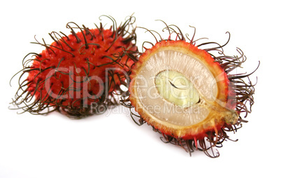 Sliced Rambutan