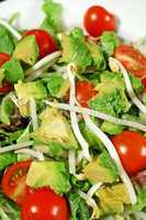 Avocado And Bean Sprout Salad