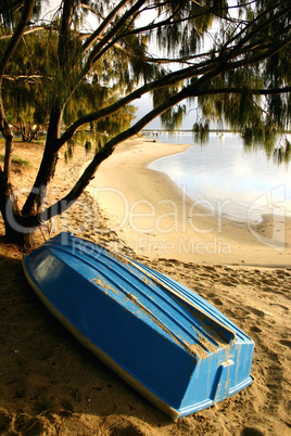 Boat By The Beach