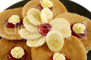 Butter And Jam Pancakes 1