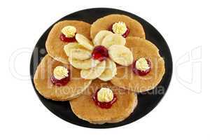Butter And Jam Pancakes 4