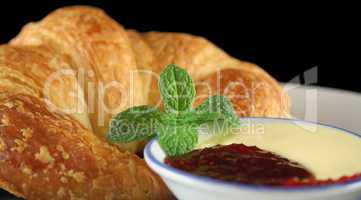 Croissant With Jam 4