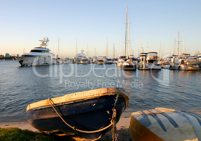 Sunset Dinghy