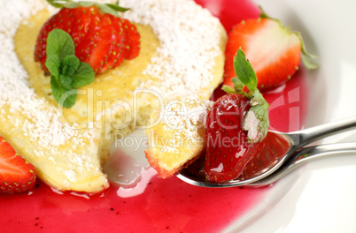 Strawberry Pancake