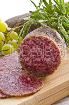 Hungarian spicy salami