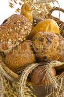 mixed bread rolls