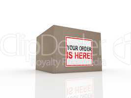 special delivery important shipment special package sending expr