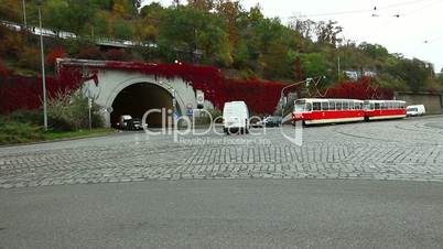 Strassenverkehr in Prag