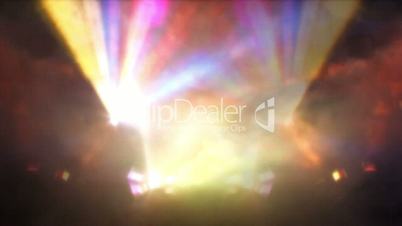 Laser beamer projector