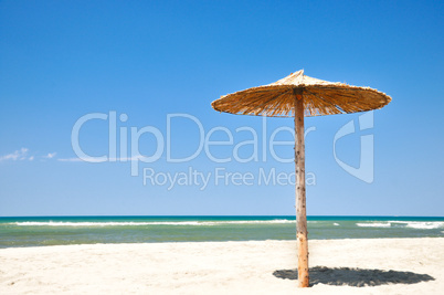 Umbrella on beach