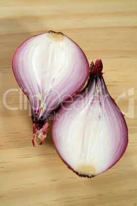 Red Onion Halves