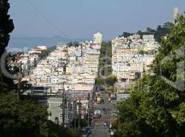 San Francisco From Lombard Street