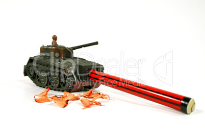 Sherman Tank Pencil Sharpner