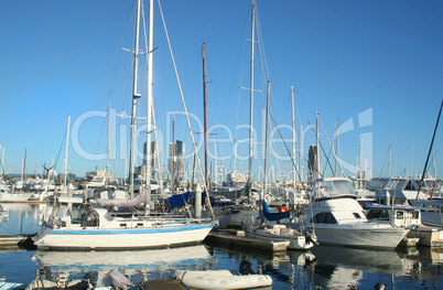Yachts At Southport Marina Gold Coast